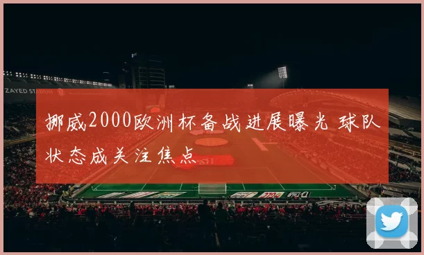 挪威2000欧洲杯备战进展曝光 球队状态成关注焦点