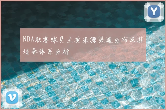 NBA联赛球员主要来源渠道分布及其培养体系分析